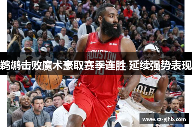 鹈鹕击败魔术豪取赛季连胜 延续强势表现
